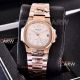 Perfect Replica AAA Clone Patek Philippe Nautilus 35mm Rose Gold Watches Swiss Quartz (2)_th.jpg